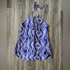 Purple show me your mumu halter dress medium